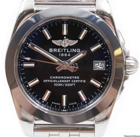 breitling galactic 36 sleekt black dial price women's|Breitling galaxy 36 sleekt.